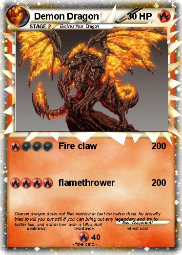 Pokemon Demon Dragon