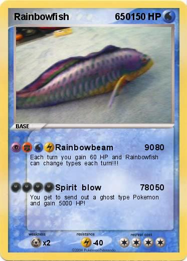 Pokemon Rainbowfish                  650