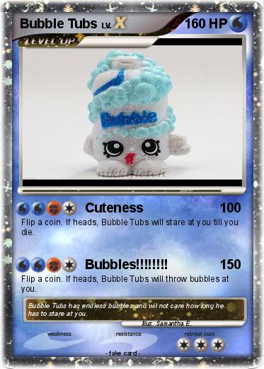 Pokemon Bubble Tubs