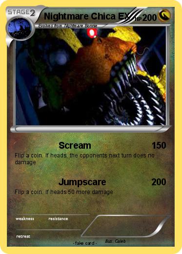 Pokemon Nightmare Chica EX