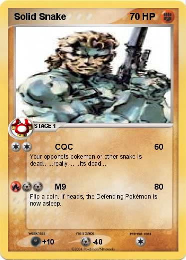 Pokemon Solid Snake