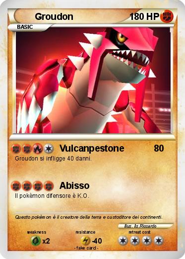 Pokemon Groudon