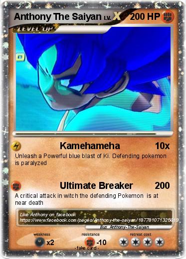 Pokemon Anthony The Saiyan