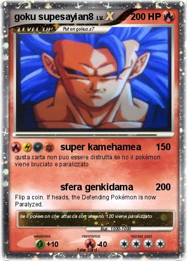 Pokemon goku supesayian8