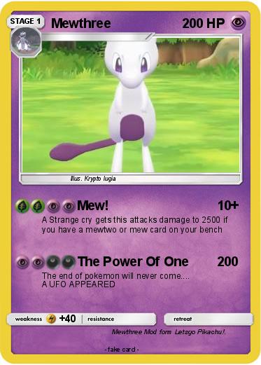 Pokemon Mewthree