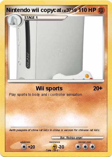 Pokemon Nintendo wii copycat