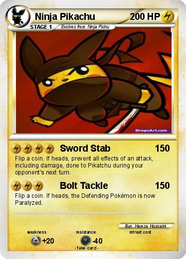 Pokemon Ninja Pikachu