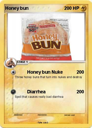 Pokemon Honey bun