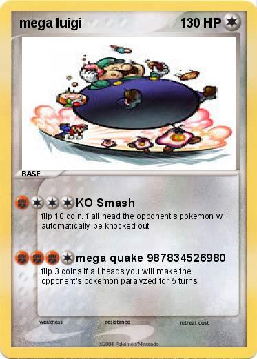 Pokemon mega luigi