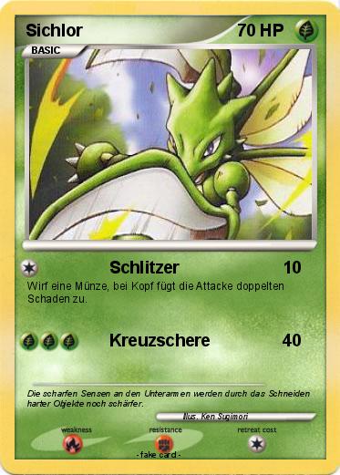 Pokemon Sichlor