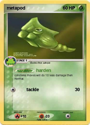 Pokemon metapod