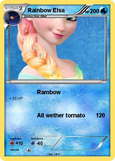 Pokemon Rainbow Elsa