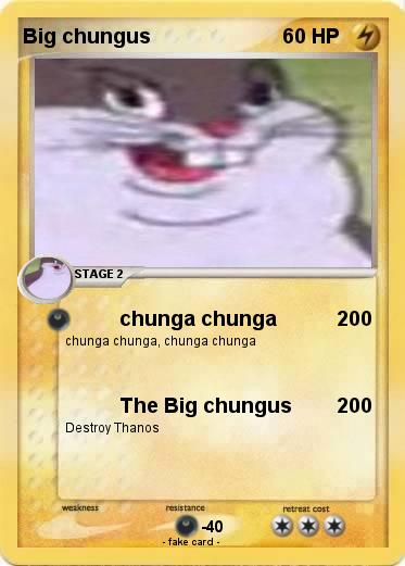 Pokemon Big chungus