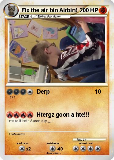 Pokemon Fix the air bin Airbin!