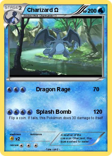 Pokemon Charizard Ω