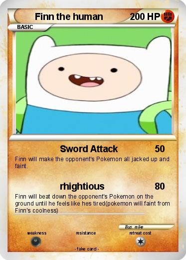 Pokemon Finn the human