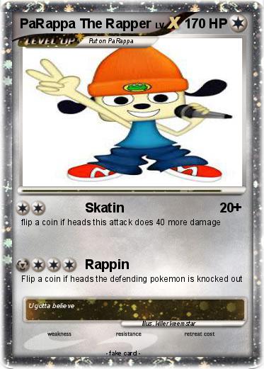 Pokemon PaRappa The Rapper