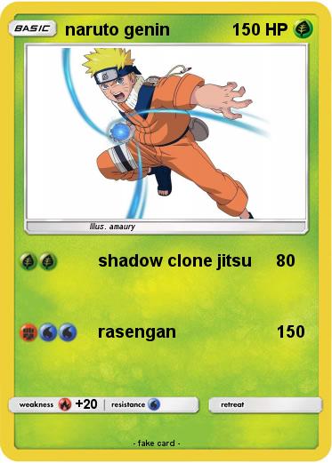 Pokemon naruto genin