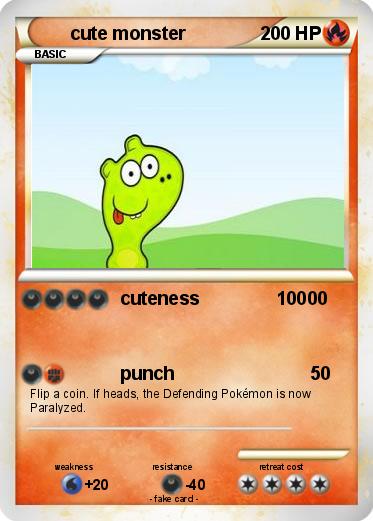 Pokemon cute monster