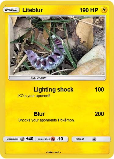 Pokemon Liteblur