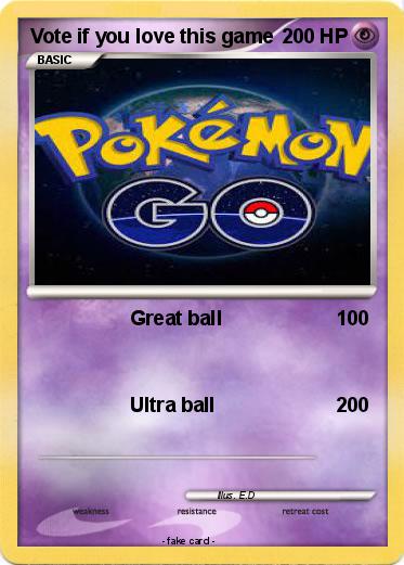 Pokemon Vote if you love this game Pokemon Vote if you love this game