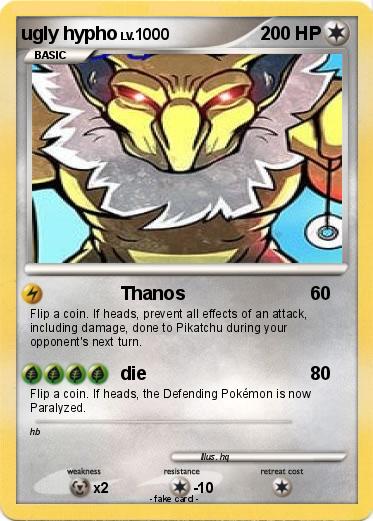 Pokemon ugly hypho