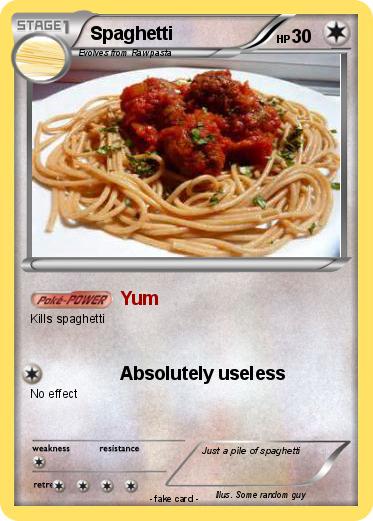 Pokemon Spaghetti