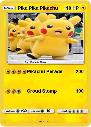 Pokemon Pika Pika Pikachu