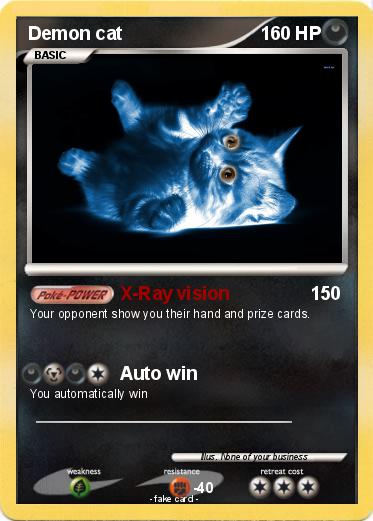 Pokemon Demon cat
