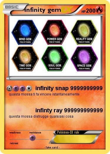 Pokemon infinity gem