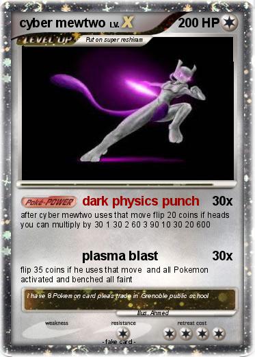 Pokemon cyber mewtwo