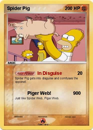 Pokemon Spider Pig