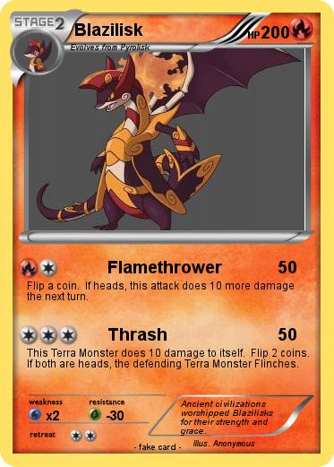 Pokemon Blazilisk