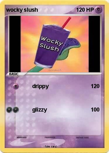 Pokemon wocky slush
