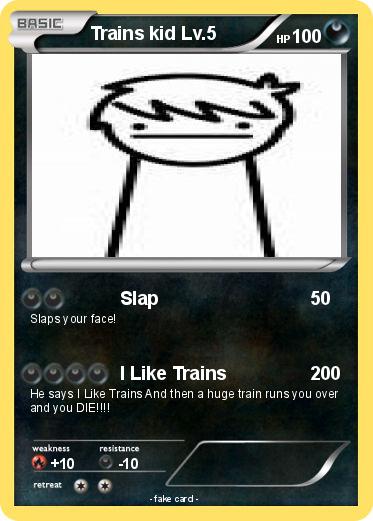 Pokemon Trains kid Lv.5