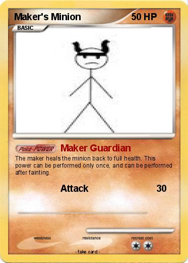Pokemon Maker's Minion