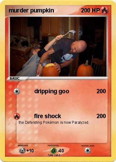 Pokemon murder pumpkin
