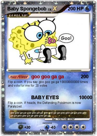 Pokemon Baby Spongebob