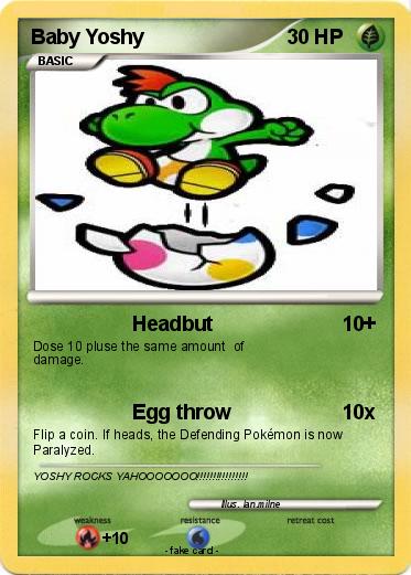 Pokemon Baby Yoshy