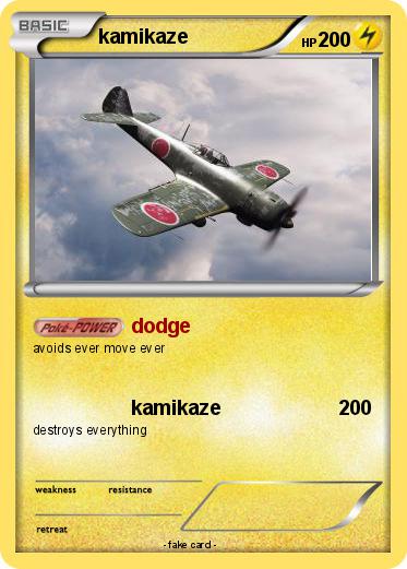 Pokemon kamikaze