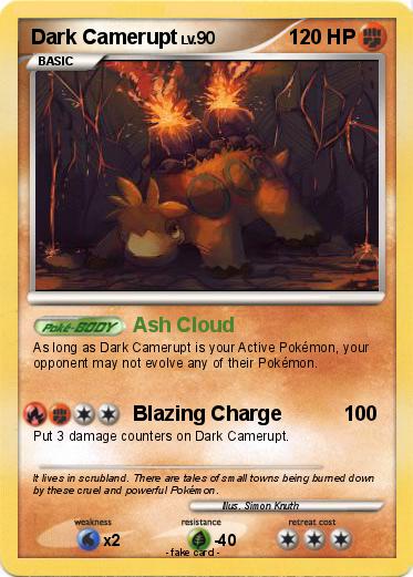 Pokemon Dark Camerupt