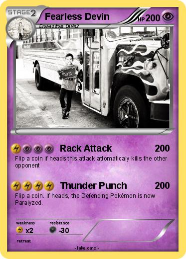Pokemon Fearless Devin