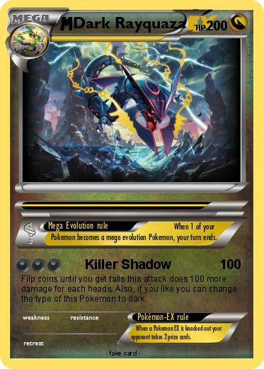 Pokemon Dark Rayquaza