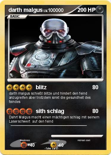 Pokemon darth malgus