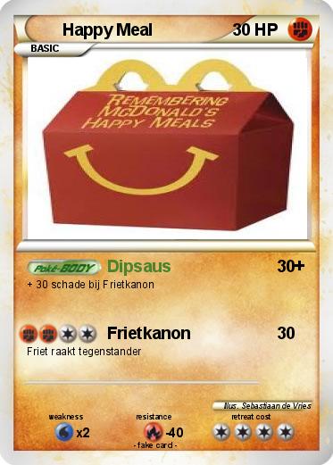 Pokemon Happy Meal