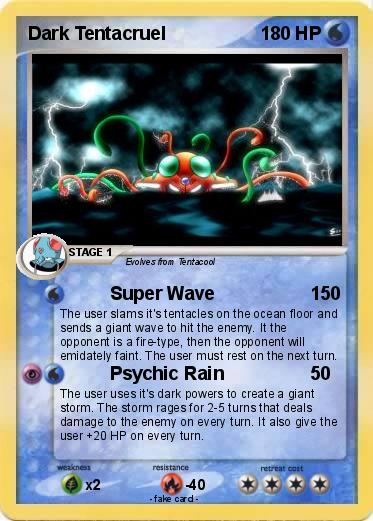 Pokemon Dark Tentacruel