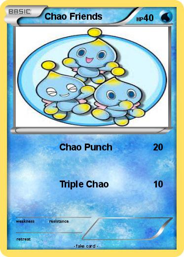 Pokemon Chao Friends