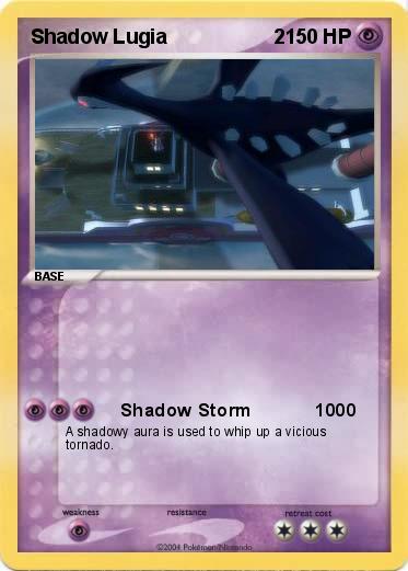 Pokemon Shadow Lugia                   2