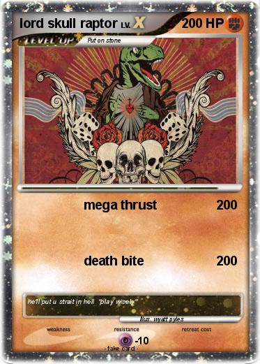 Pokemon lord skull raptor