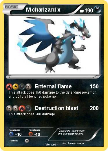 Pokemon M charizard x